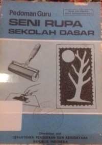 Image of Pedoman guru seni rupa sekolah dasar